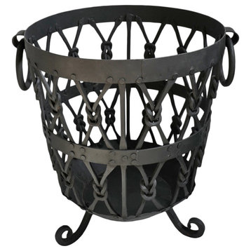 Iron Knot Firewood Basket