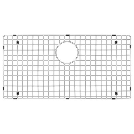 Karran USA GR-3017 28" L x 14" W Stainless Steel Basin Rack - Stainless Steel