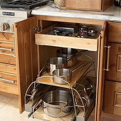 Pots and Pans Roll Out - Kitchen Drawer Organizers