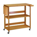 Winsome Wood Kitchen Cart Foldable