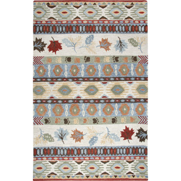 Rizzy Northwoods NWD104 1'6" Square Beige Rug