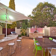 Backyard BBQ Area