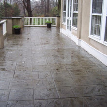 Stamped concrete