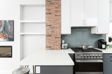 Kitchen - modern kitchen idea in Toronto