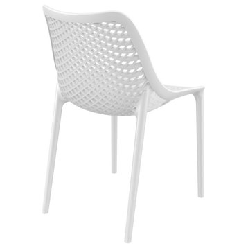 Compamia Air Dining Side Chair, Set of 2, White