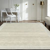 Spectra Hand-Tufted Chino Area Rug, Beige, 2'6"x10'