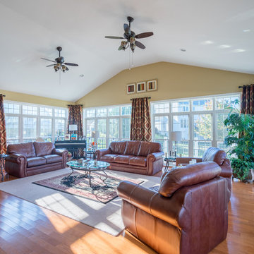 New Sunroom, Nook, Garage & Front Porch Addition, Chantilly VA!!!