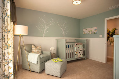 Nursery - country nursery idea in Indianapolis