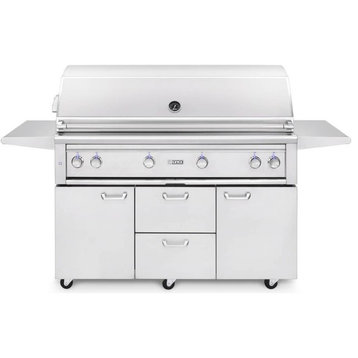 Lynx Grills L54TRF-NG Professional 98000 BTU 61"W Natural Gas - Stainless Steel