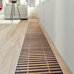Built-in convector floor wooden grates - Heating And Cooling