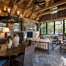 outdoor kitchen