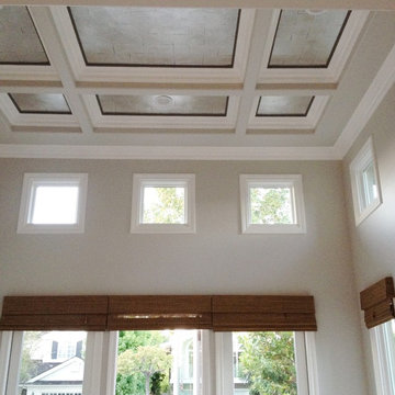 Metal Leafed Ceilings, Walls, Details