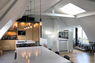 Idées déco pour un salon contemporain.