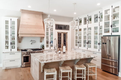 French country kitchen photo in Other