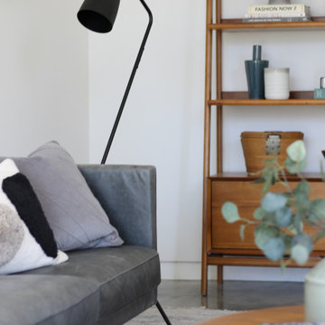 West Elm Mid Century Modern Open Bookcase