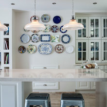 Plates on walls