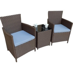 Tropical Outdoor Lounge Sets by AMT Home Decor