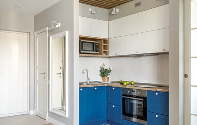 До и после: Маленькая квартира с кухней «в кармане»