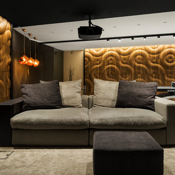 Entertainment room of a private house