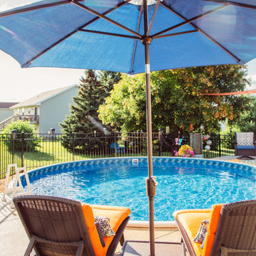 Hammond, WI Semi-In Ground Pool