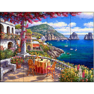 Tile Mural, Capri Morning by Sam Park/Soho Editions
