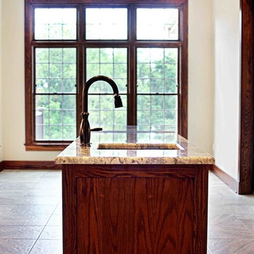 Neo-Rustic Kitchen & Transitional Bath - Harmony, PA