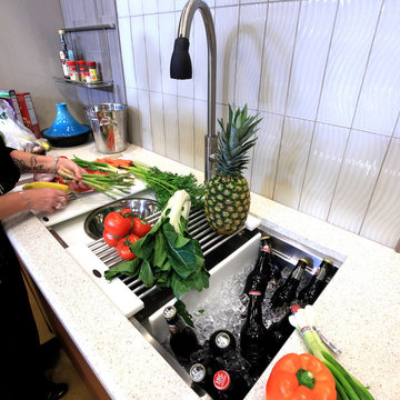 The Galley Sink, super-functional work station