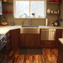 mid century kitchen