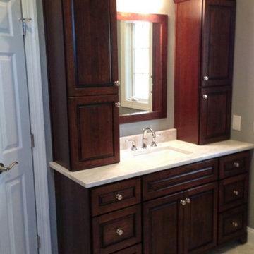 Bathroom #6-Portofino Tile, Bathroom Remodeling Cary NC - 919-438-0713