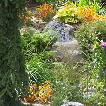 Crescent Court Landscape and Water Feature/Pond Project