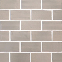 2"x4" Subway Tile in Light Grey - Tile