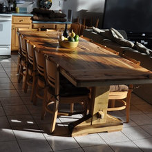 Dining room and kitchen