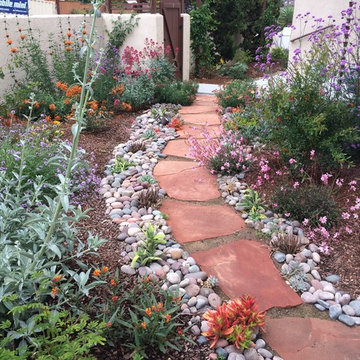 Sustainable eclectic garden