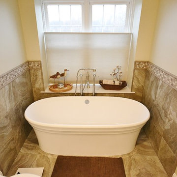Master Bath Remodel West Chester w free standing tub