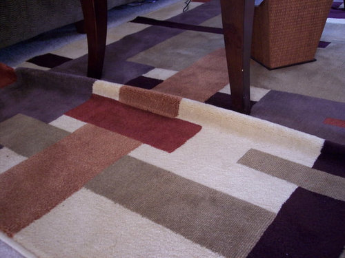 Rug Not Stay Flat, How To Make A Rug Stay Flat On Carpet