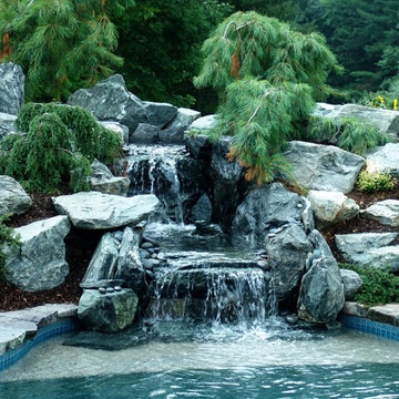 Landscape, Pools, and Waterfalls