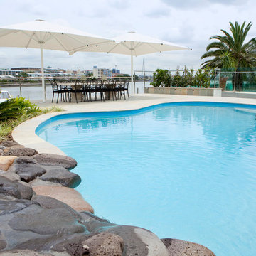 Riverfront Gardens, Exteriors and Outdoor Kitchen and Entertaining Room