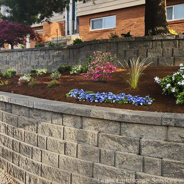 Salmieri Project - Retaining Walls, Steps & Landscaping Portland 2023 & 2024