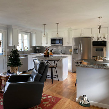 Open Floor Kitchen Remodel, Glastonbury, CT