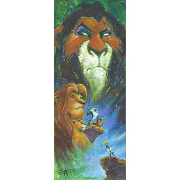 Disney Fine Art Wicked Brother by Stephen Fishwick, Gallery Wrapped Giclee