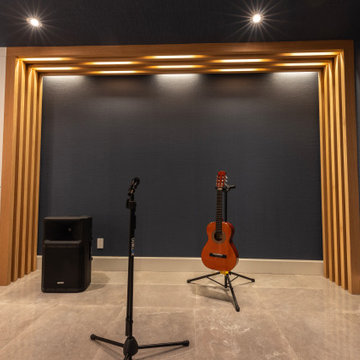 Salle de musique élégante