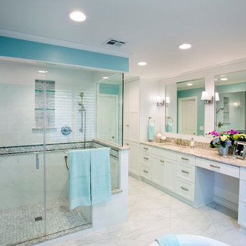 Magnificent Marble Master Bath