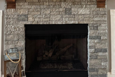 Inspiration for a family room remodel in Charlotte