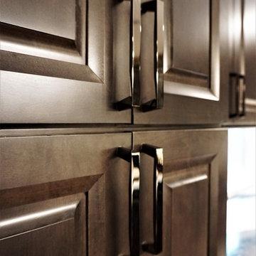 Dark and Glamorous Kitchen