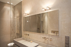 Fliesen an alle Wände in den Bädern?