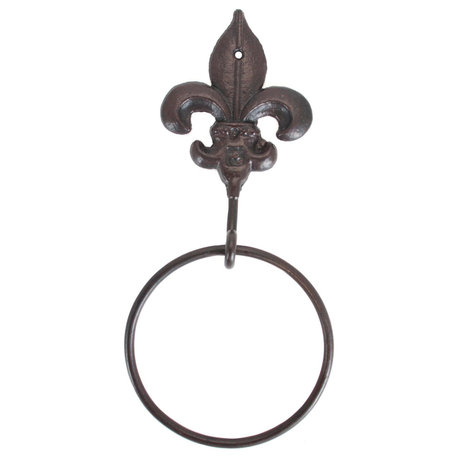 Fleur De Lis Towel Ring