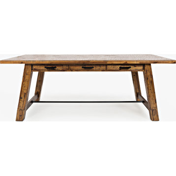 Cannon Valley Trestle Dining Table - Natural