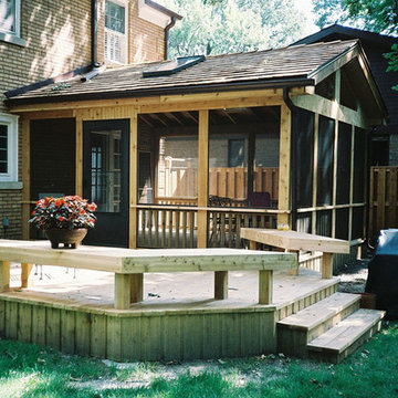 Custom Deck with Screen Room