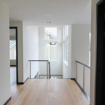 Project #70 | Open-Riser Staircase with Cable Railing
