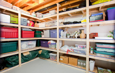 12 Tips for Supremely Organized Basement Storage